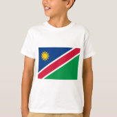 Namibia-Flagge T-Shirt (Vorderseite)