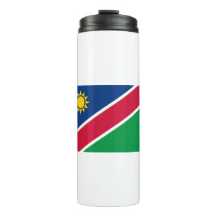 Namibia-Flagge Thermosbecher