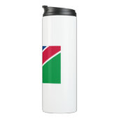 Namibia-Flagge Thermosbecher (Nach rechts gedreht)