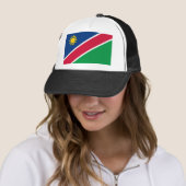 Namibia-Flagge Truckerkappe (Beispiel)