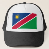 Namibia-Flagge Truckerkappe (Vorderseite)