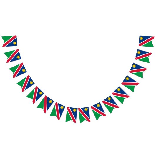 Namibia-Flagge Wimpelkette (Alle)
