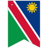 Namibia-Flagge Wimpelkette (Dritte Fahne)