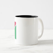Namibia-Flagge Zweifarbige Tasse (VorderseiteRechts)