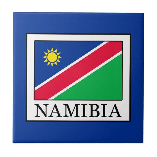 Namibia Fliese (Vorderseite)