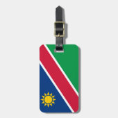 Namibia Gepäckanhänger (Vorderseite vertikal)