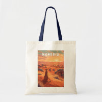 Namibia Illustration Reise Kunst Vintage