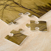 Namibia Jigsaw Puzzle - wilde Elefanten im Gras (Seite)