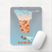 Namibia-Karte Mousepad (Mit Mouse)