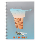 Namibia-Karte Post-it-Notizen Notizblock (Vorderseite)