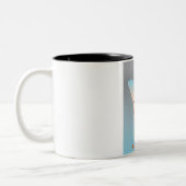 Namibia-Karte Zweifarbige Tasse (Links)