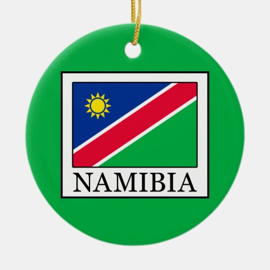 Namibia Keramik Ornament (Vorne)