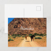 Namibia Koiimasis Ranch Tiras Berge Landschaft Postkarte (Vorne/Hinten)