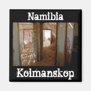Namibia Kolmanskop House Dünenlandschaft Geisterst Magnet