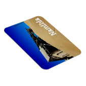 Namibia Kolmanskop House Dünenlandschaft Geisterst Magnet (Rechte Seite)