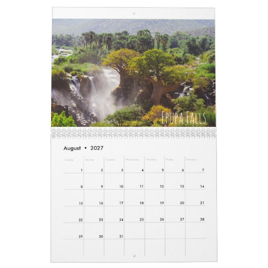 Namibia Kolmanskop Sossusvlei Fischfluss Canyon Kalender (Aug 2027)