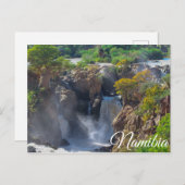 Namibia Kunene River Epupa Falls Landschaft Natur Postkarte (Vorne/Hinten)