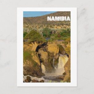 Namibia Kunene River Epupa Falls Landschaft Natur Postkarte