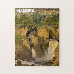 Namibia Kunene River Epupa Falls Landschaft Natur Puzzle