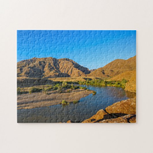 Namibia Kunene River Landschaft Natur Puzzle (Horizontal)
