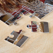 Namibia Lüderitz Architecture House Palm Tree Puzzle (Seite)