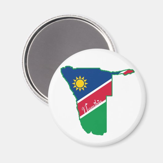 Namibia Magnet (Vorderseite/Rückseite)