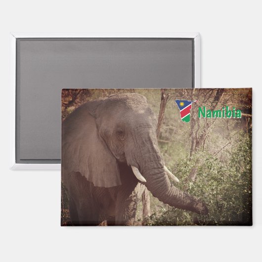 Namibia Magnet (Vorderseite/Rückseite)