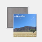 Namibia MarienŌ Savannah Landschaft Magnet (Vorderseite/Rückseite)