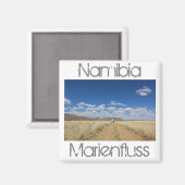 Namibia MarienŌ Savannah Landschaft Magnet (Vorderseite/Rückseite)