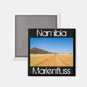 Namibia MarienŌ Savannah Landschaft Magnet (Vorderseite/Rückseite)