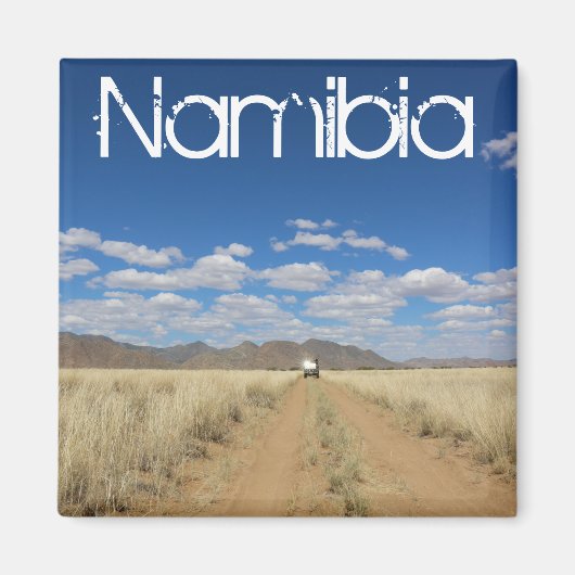 Namibia MarienŌ Savannah Landschaft Magnet (Vorne)