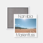 Namibia MarienŌ Savannah Landschaft Magnet (Vorderseite/Rückseite)