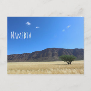 Namibia MarienŌ Savannah Landschaft Postkarte