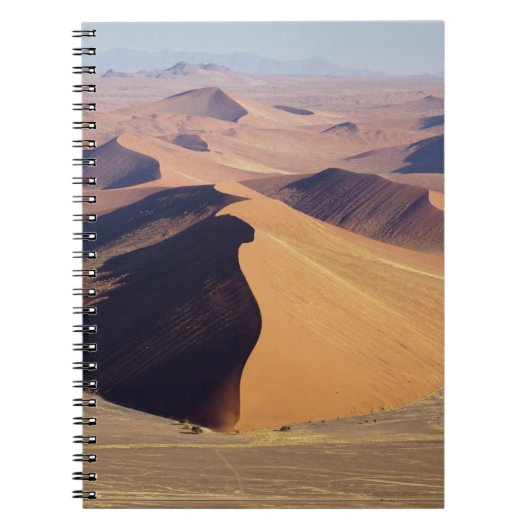 Namibia, Namib-Naukluft Park. Luftbild Notizblock (Vorderseite)