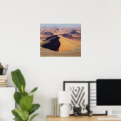 Namibia, Namib-Naukluft Park. Luftbild Poster (Heimbüro)