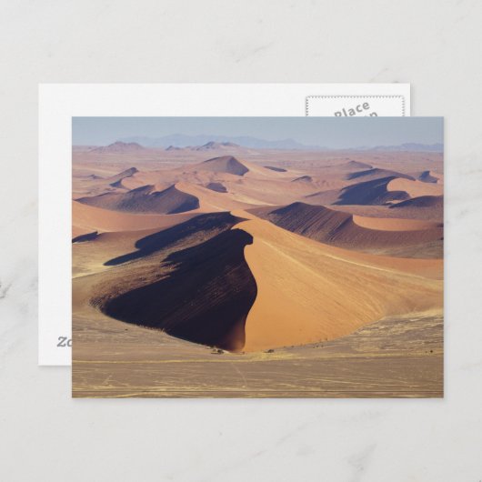 Namibia, Namib-Naukluft Park. Luftbild Postkarte (Vorne/Hinten)