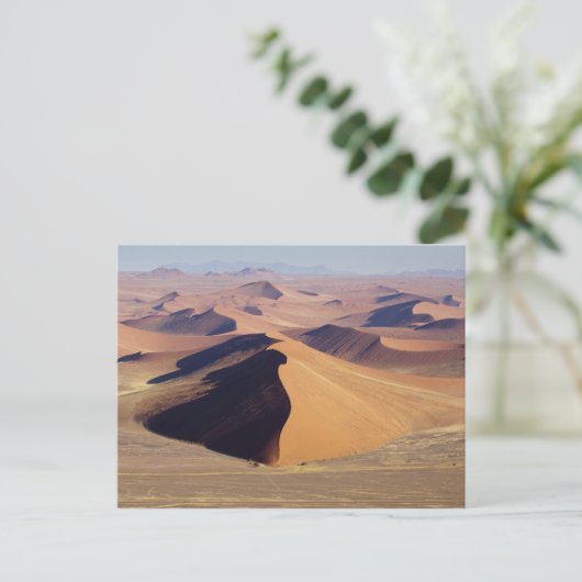 Namibia, Namib-Naukluft Park. Luftbild Postkarte (Stehend Vorderseite)