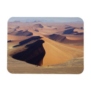 Namibia, Namib-Naukluft-Park. Luftbild von Magnet