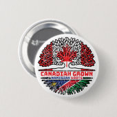 Namibia Namibia kanadische Treuhandflagge Button (Vorne & Hinten)
