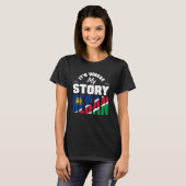 Namibia: Namibia, Namibia, die in meiner Geschicht T-Shirt (Vorne ganz)