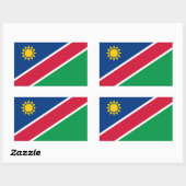 Namibia/Namibia Rechteckiger Aufkleber (Blatt)