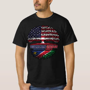 Namibia, Namibia, USA, Tree Roots Flag T-Shirt