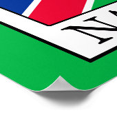 Namibia Poster (Ecke)