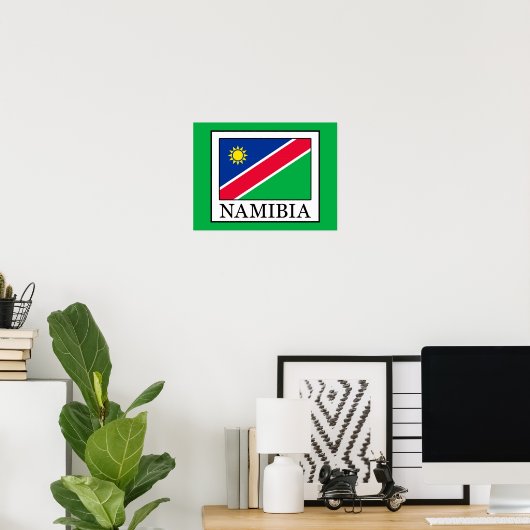 Namibia Poster (Heimbüro)