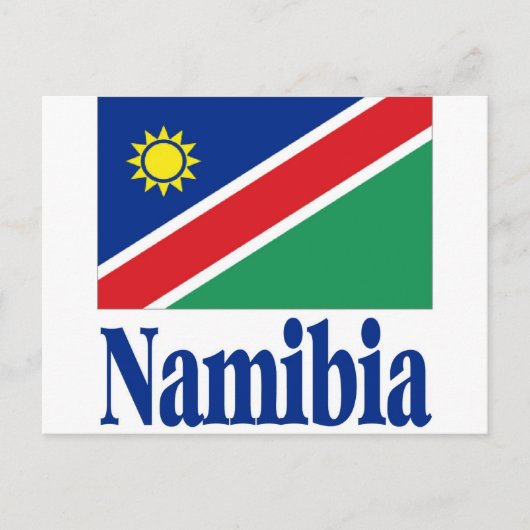 Namibia Postkarte (Vorderseite)