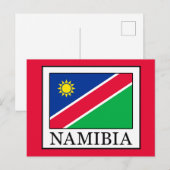 Namibia Postkarte (Vorne/Hinten)