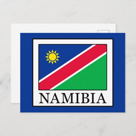 Namibia Postkarte (Vorne/Hinten)