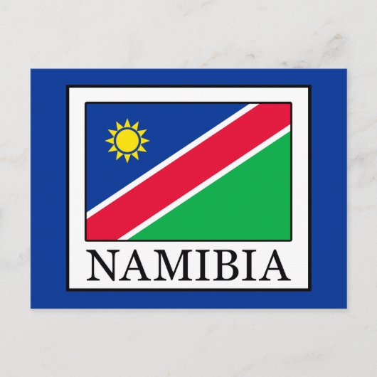 Namibia Postkarte (Vorderseite)