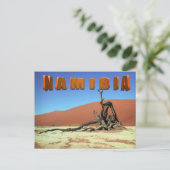 Namibia Postkarte (Stehend Vorderseite)