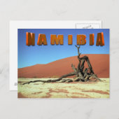 Namibia Postkarte (Vorne/Hinten)